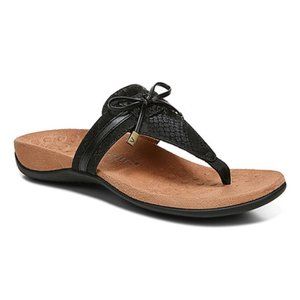 Vionic Black Amaya Sandal Women's Size 7 W
